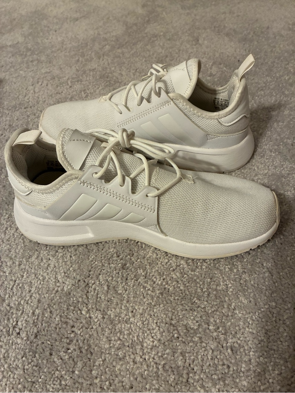 White Womens Adidas X_PLR Sneakers Size 8